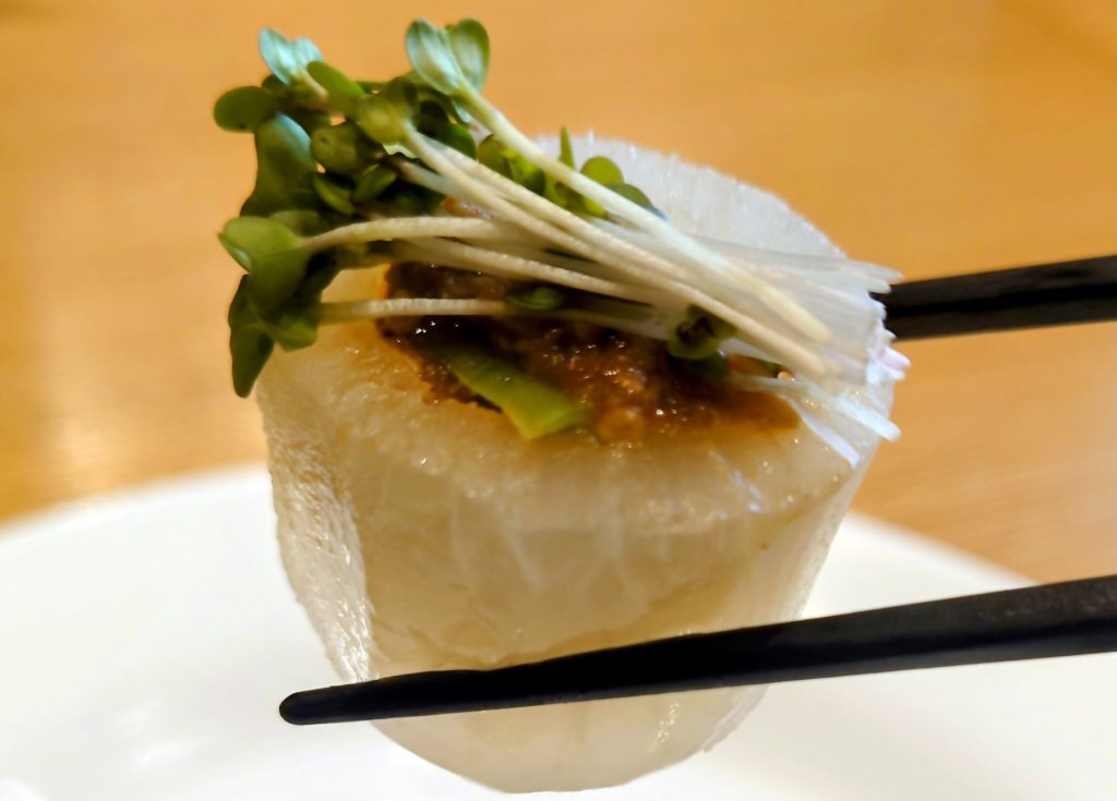 Daikon appetizer